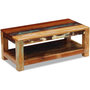 Voir la diapositive 3 : VIDAXL Table basse Bois de recuperation massif 90x45x35 cm