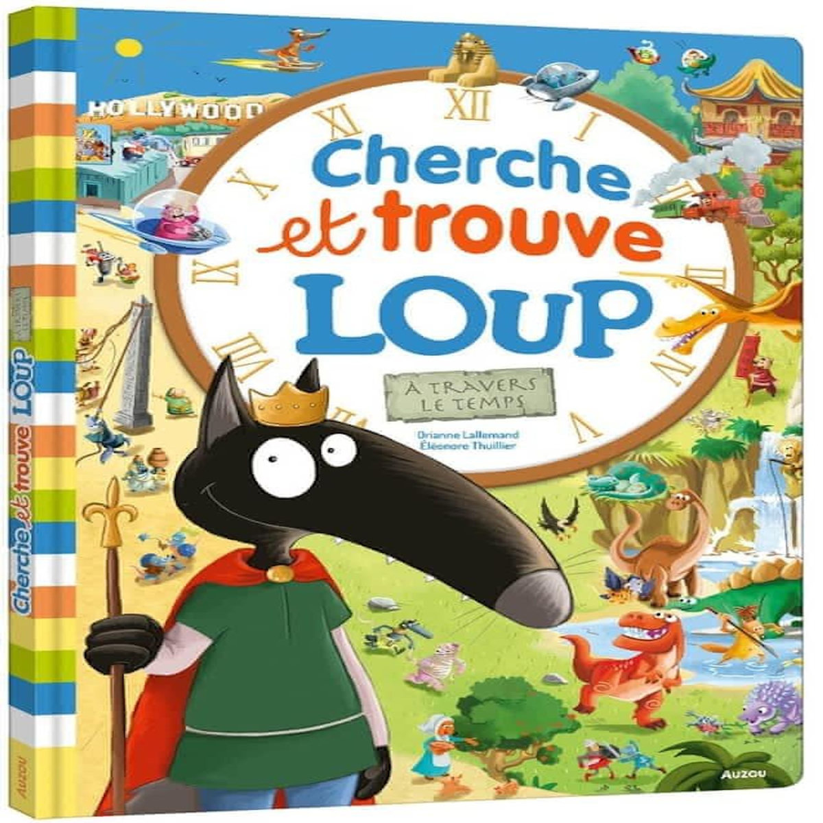 CHERCHE ET TROUVE LOUP A TRAVERS LE TEMPS, Lallemand Orianne