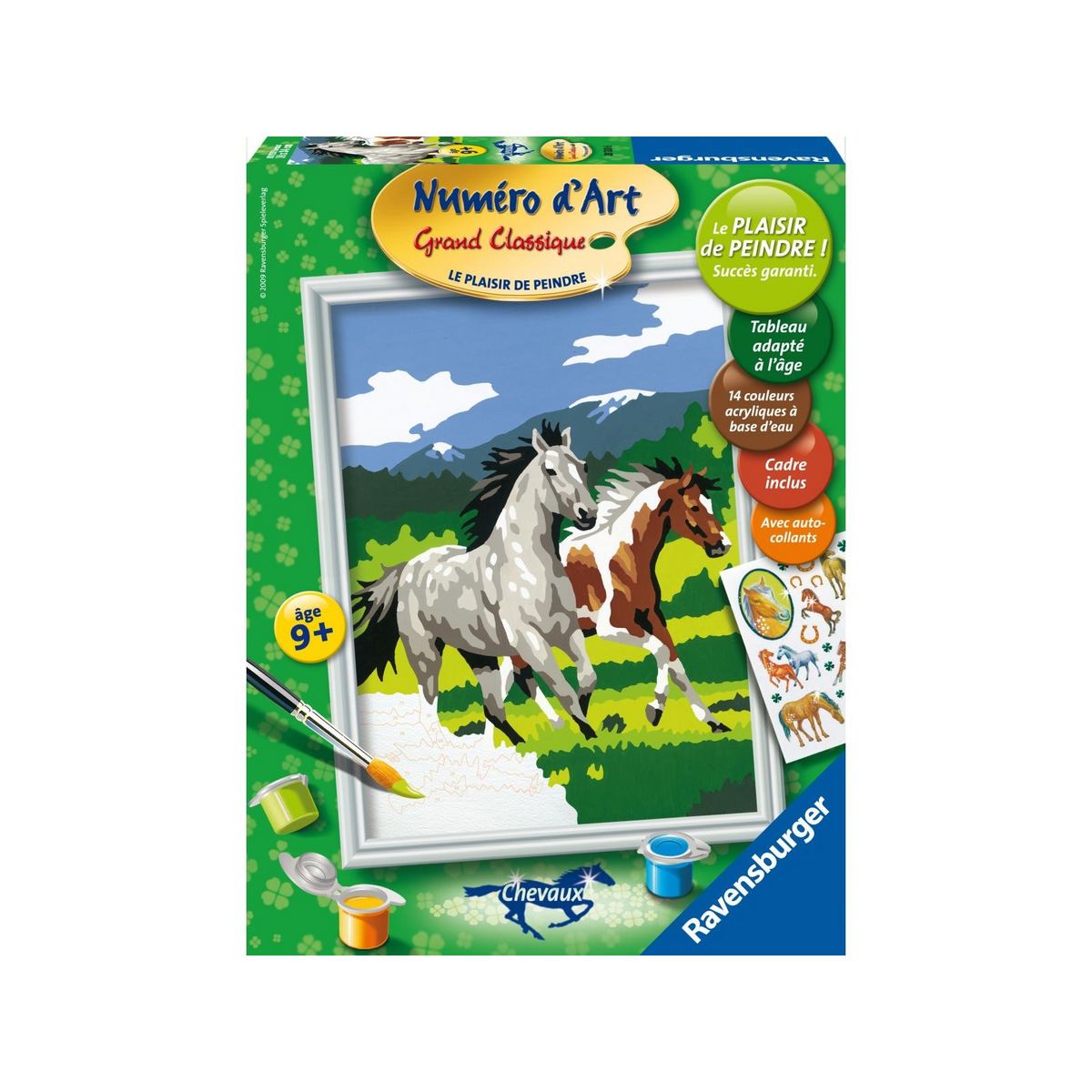 RAVENSBURGER Numéro d'art moyen spécial - Cheval au galop