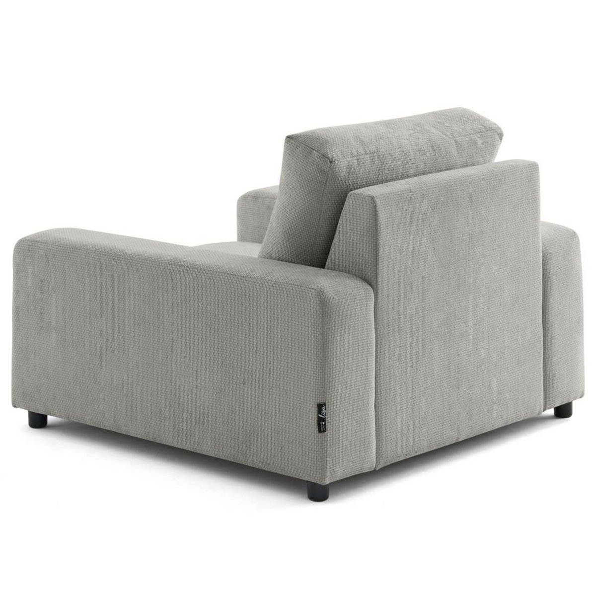 LISA DESIGN Pivoine - fauteuil en velours texturé