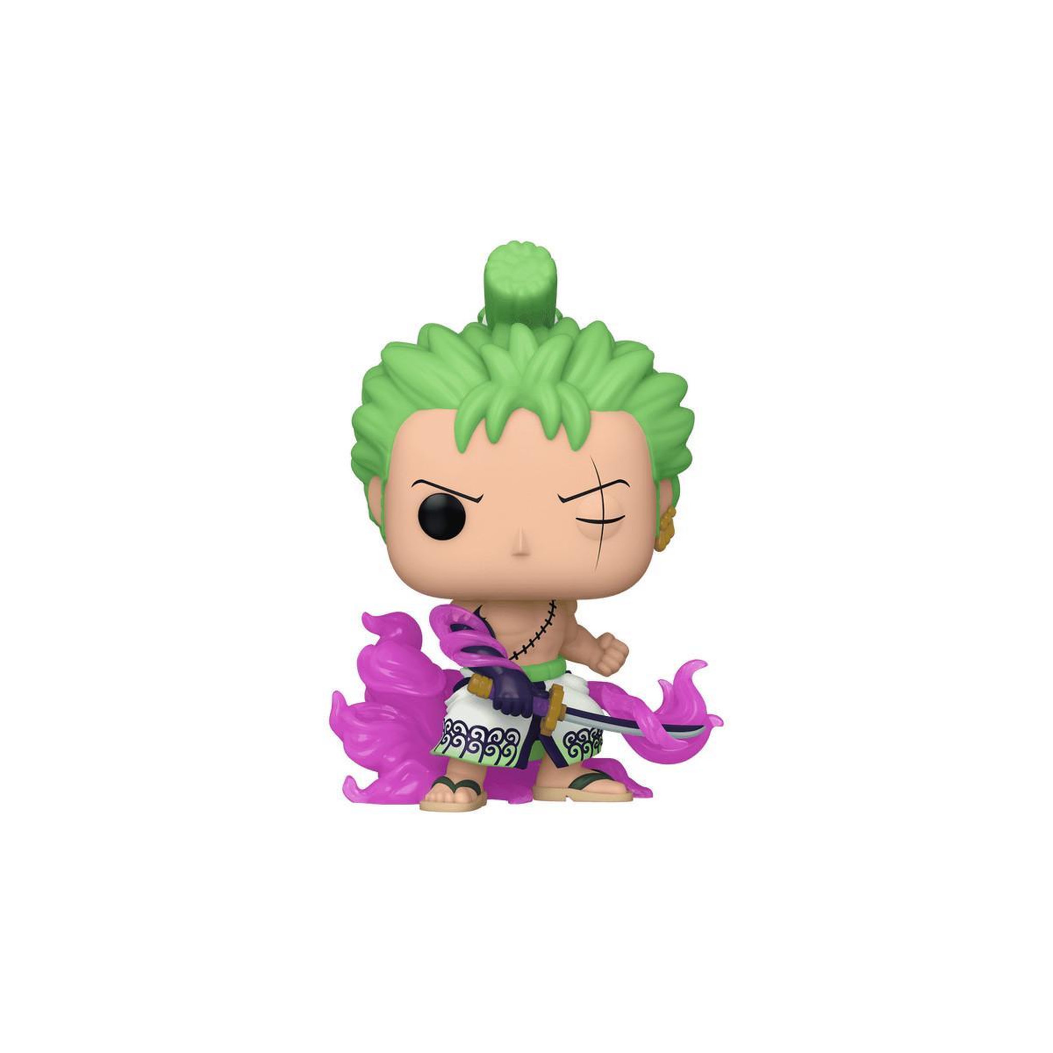 Voir la diapositive 2 : Funko Figurine Funko Pop Animation One piece Zoro with Enma