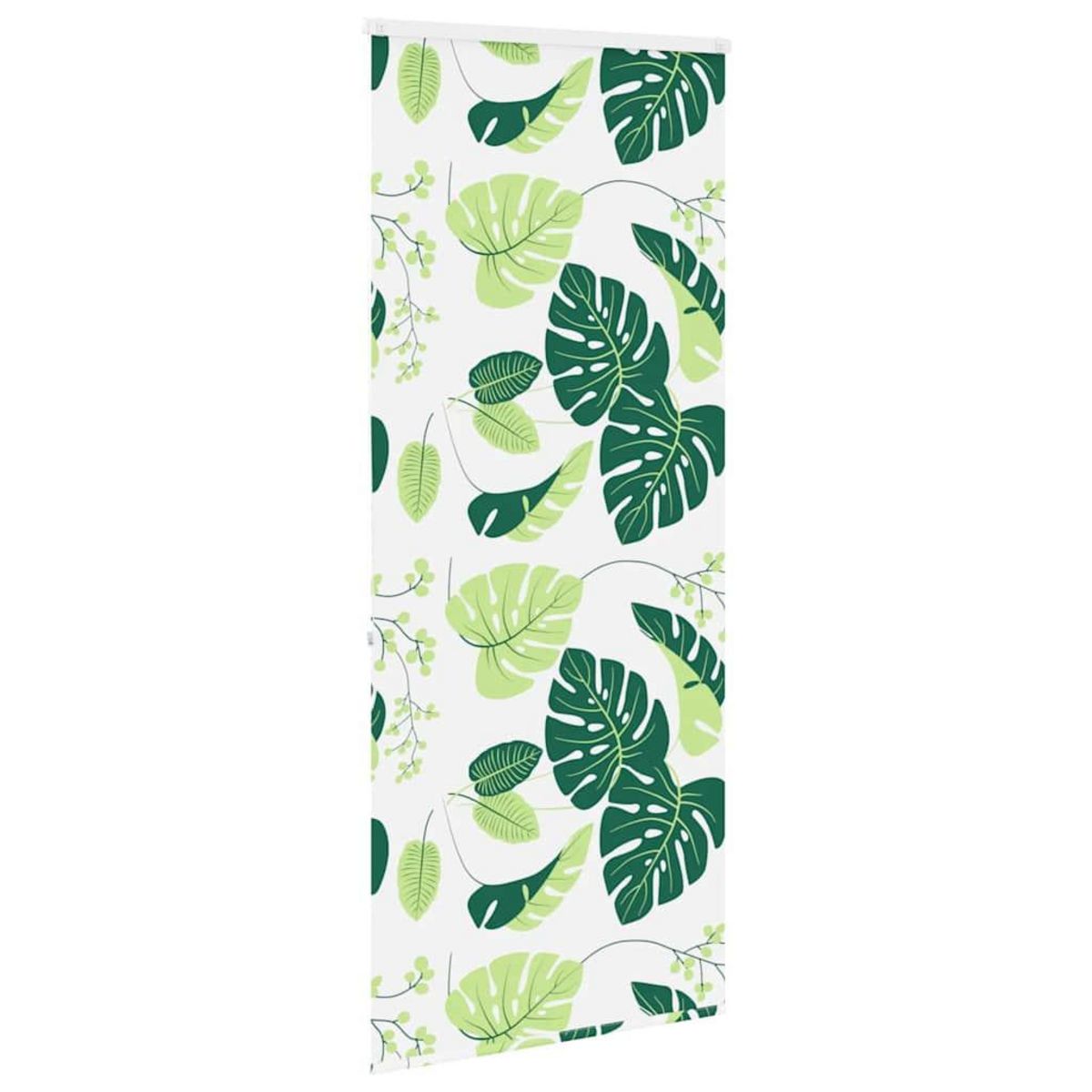 VIDAXL Store enrouleur de douche avec cassette largeur du tissu 86 cm