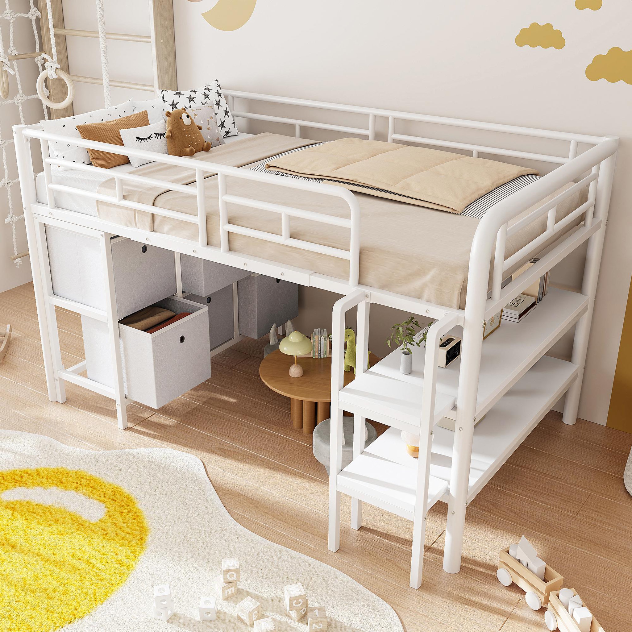Voir la diapositive 5 : MERAX Lit mezzanine enfant