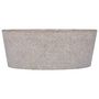 Voir la diapositive 3 : VIDAXL Lavabo Gris Ø40x15 cm Marbre