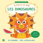 LES DINOSAURES. AVEC 30 FIGURINES, 300+ AUTOCOLLANTS, Stemp Toni