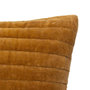 Voir la diapositive 2 : ATMOSPHERA Coussin Déco Matelassé  Family Corner  45x45cm Ocre