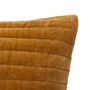 Voir la diapositive 2 : Paris Prix Coussin Déco Matelassé  Family Corner  45x45cm Ocre