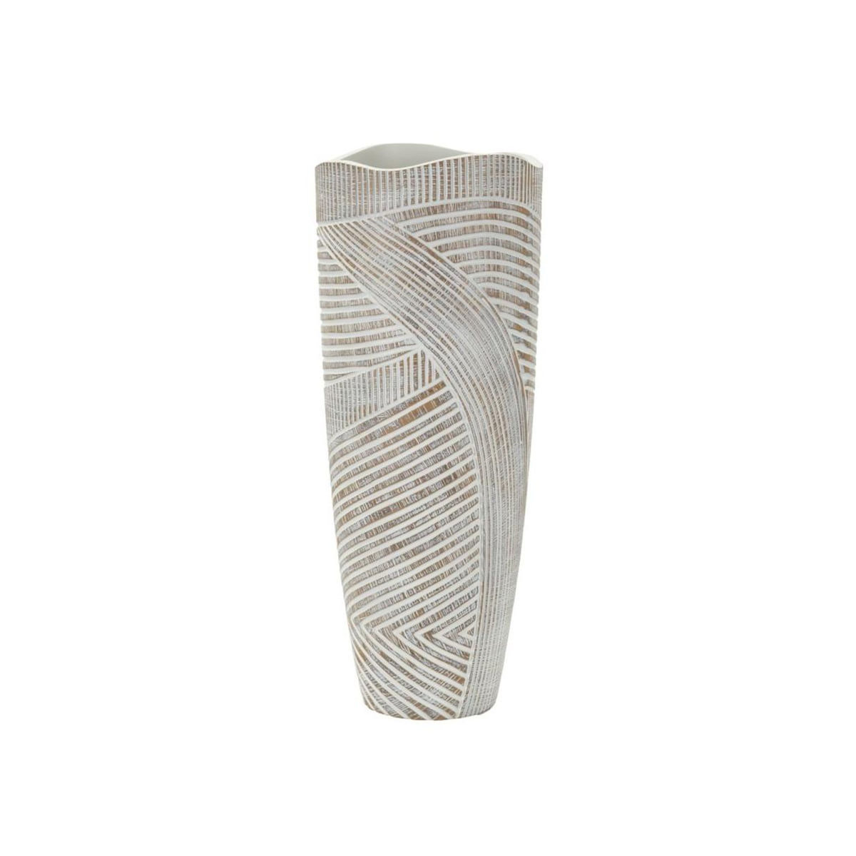 Paris Prix Cache-Pot Déco en Résine  Woody  45cm Multicolore