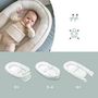 Voir la diapositive 4 : BABYMOOV Réducteur nouveau-né Doomoo Cocoon Babymoov - Evolutif, Respirant, 0 - 8 mois - Tetra Sand