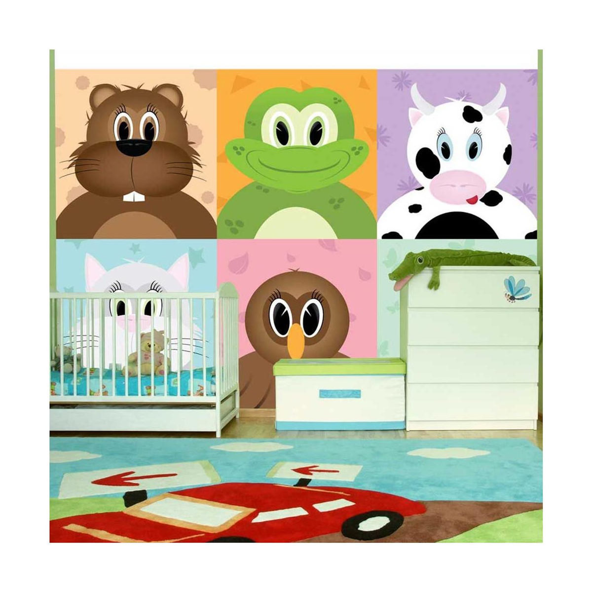 Paris Prix Papier Peint  Cheerful Animals