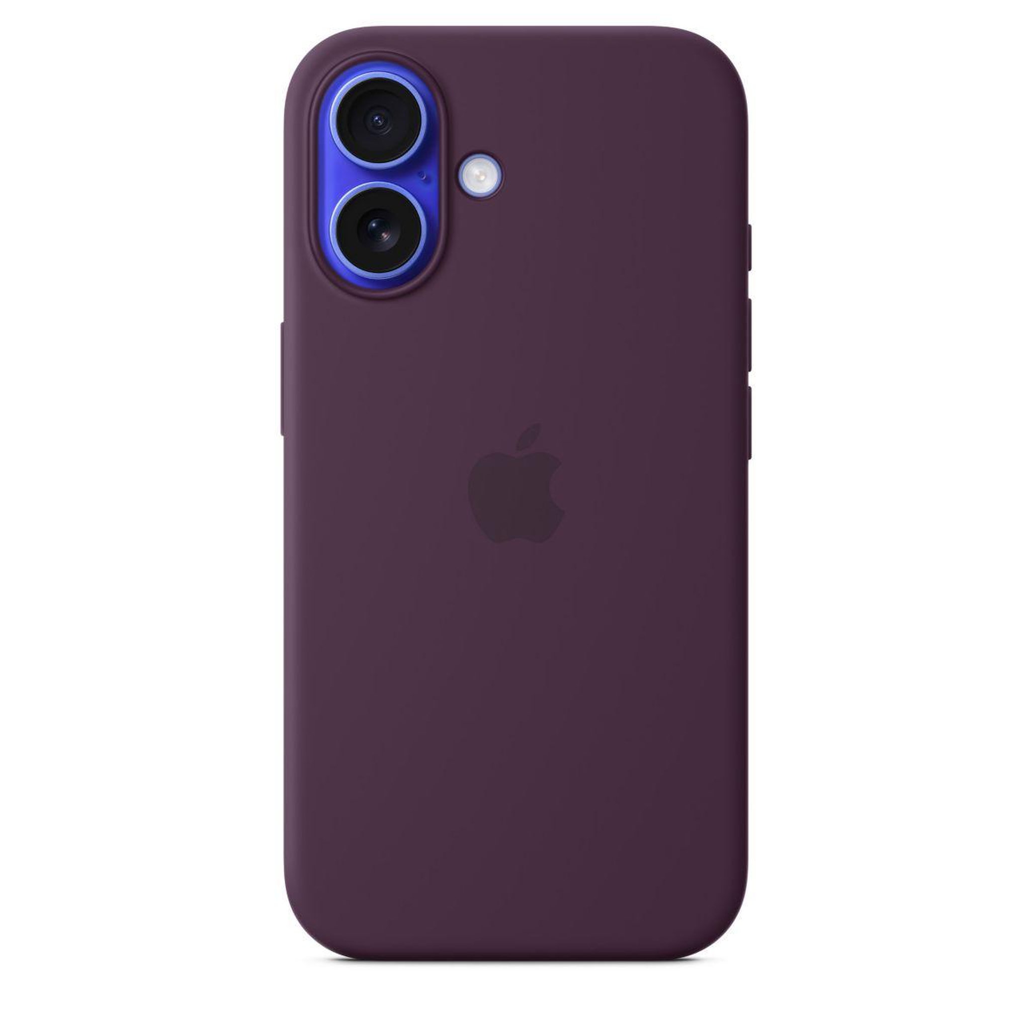 APPLE Coque iPhone 16 MagSafe Prune silicone