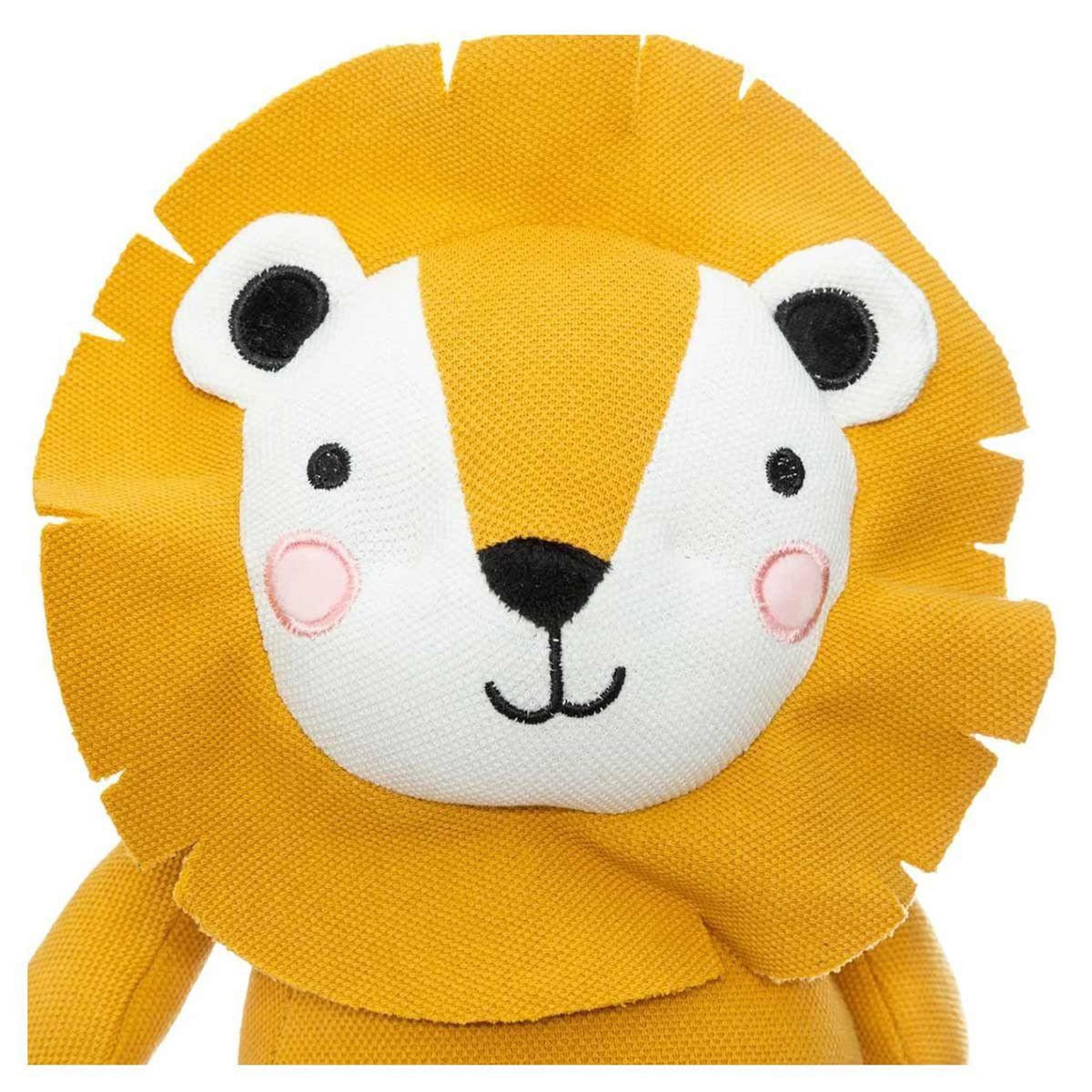 Atmosphera Kids Peluche pour Enfant  Lion  43cm Jaune