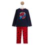 Voir la diapositive 1 : SPIDERMAN Ensemble pyjama polaire garçon