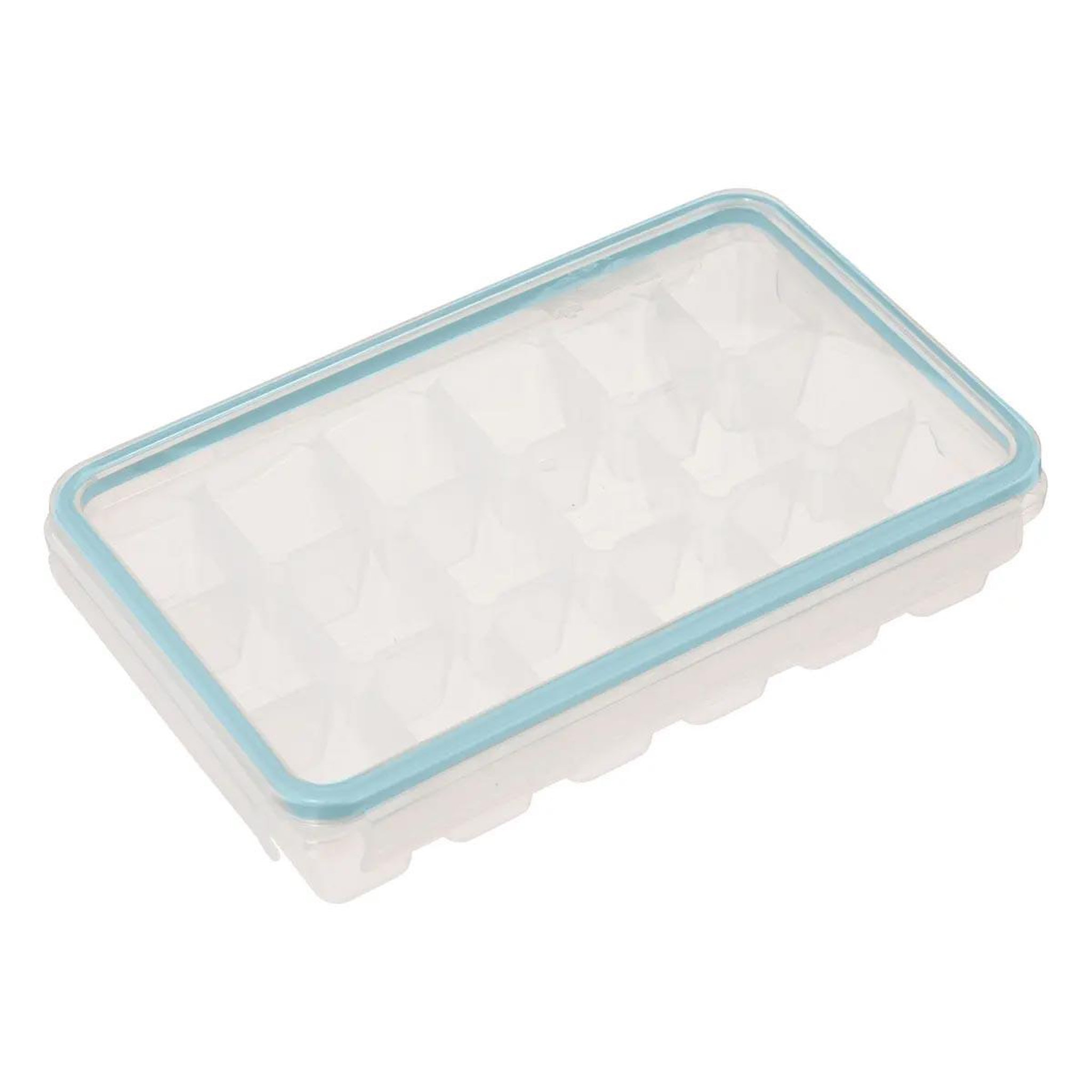 FIVE Bac à Glaçons Avec Couvercle  18 Cavités  20cm Bleu Artic