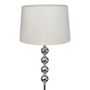 Voir la diapositive 2 : VIDAXL Lampadaire avec support haut Decoration a 4 boules Blanc