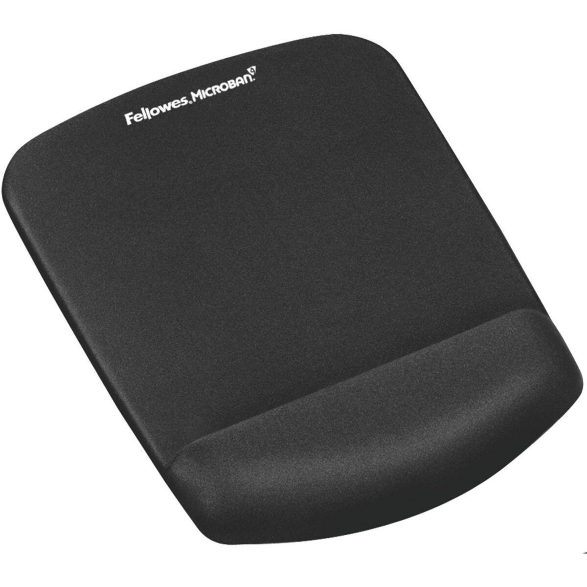 Fellowes Repose-poignet PlushTouch Noir antibactérien