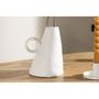 Voir la diapositive 6 : Paris Prix Vase Déco en Céramique  Ovy  17cm Blanc