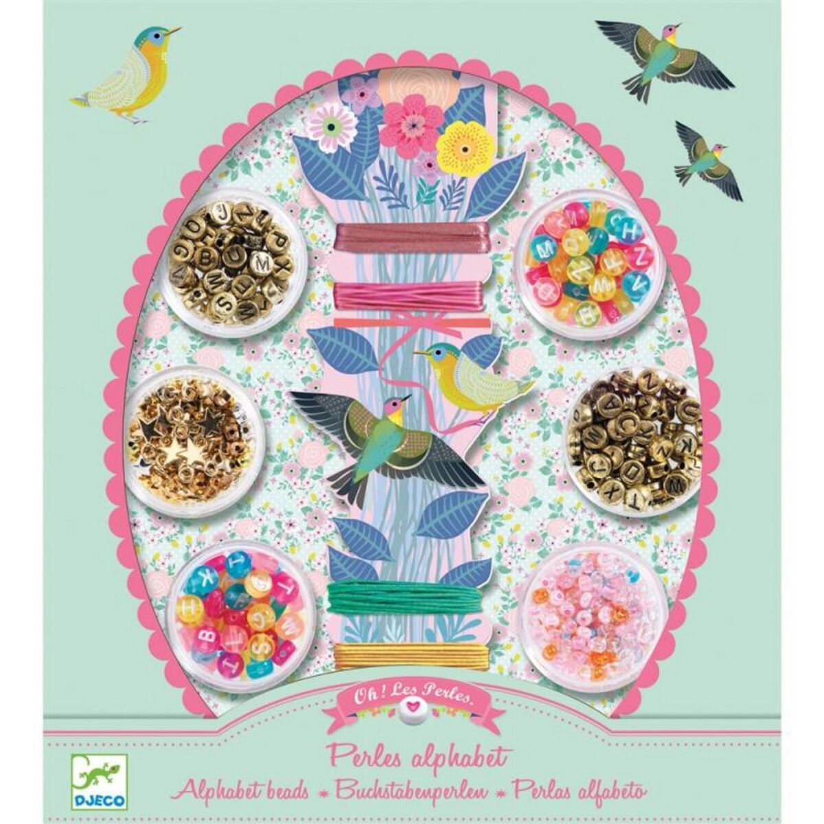 Djeco Création perle et bijou Djeco Perles alphabet