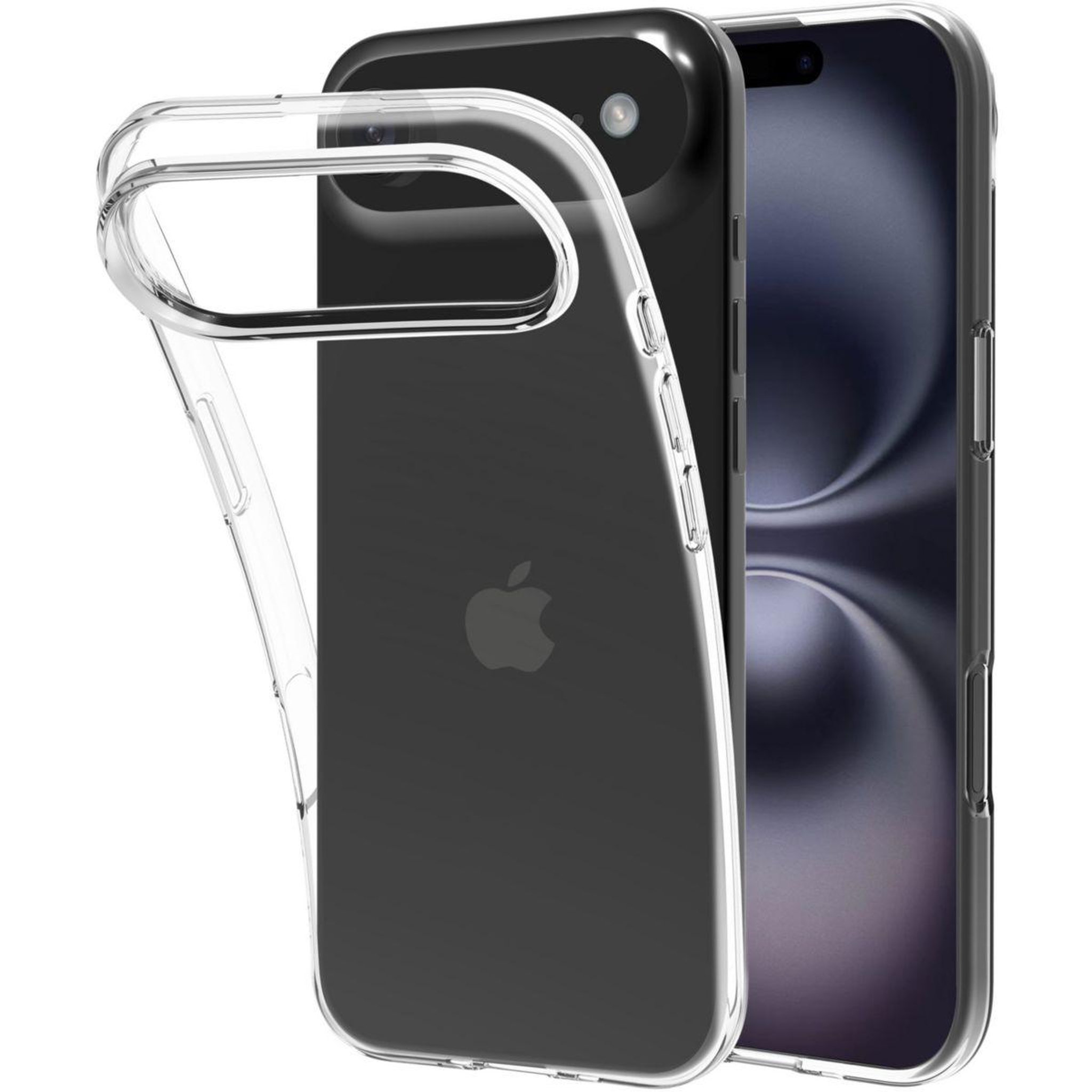 Voir la diapositive 2 : ESSENTIEL B Pack iPhone Air coque + verre trempé X2