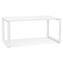 Voir la diapositive 1 : Paris Prix Bureau Design  Abigano  160cm Blanc