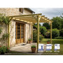 Voir la diapositive 1 : JARDIDECO Pergola massive en bois Le Havre 420 x 300 cm - Maderland