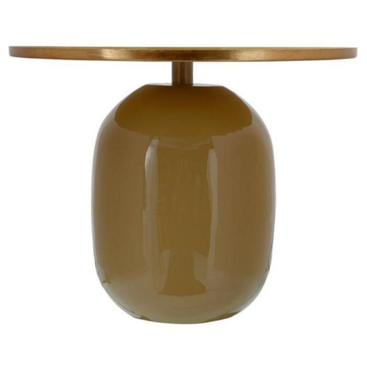 Paris Prix Table d'Appoint Design  Lucile  51cm Vert