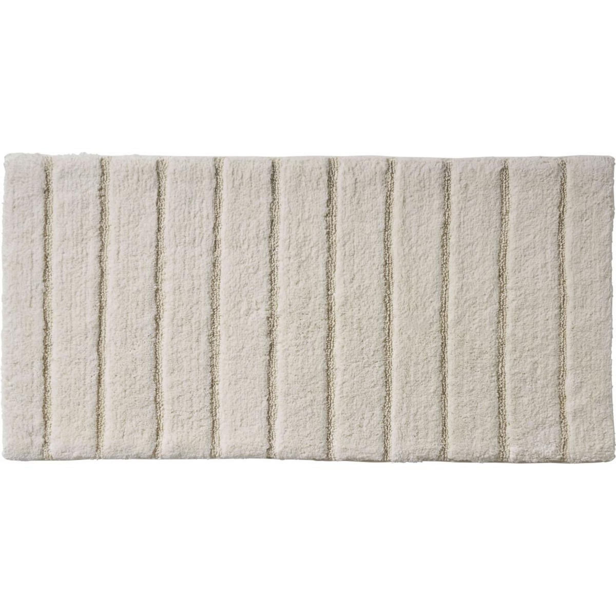 GUY LEVASSEUR Tapis de bain rectangulaire en coton uni 60x120cm