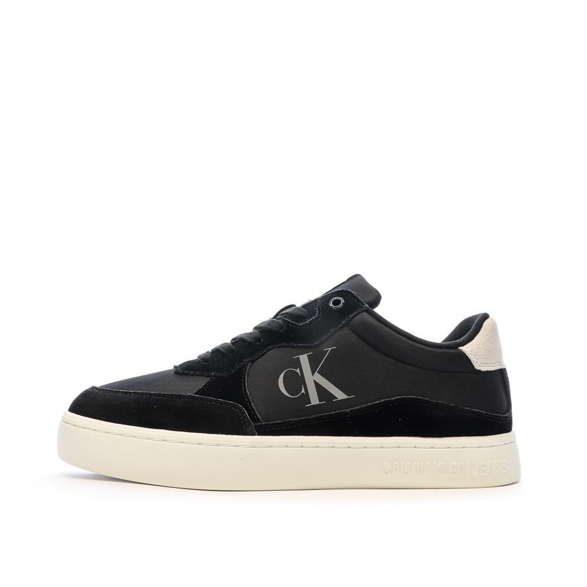 Voir la diapositive 1 : CALVIN KLEIN JEANS Baskets Noires Homme Calvin Klein Jeans Cupsole