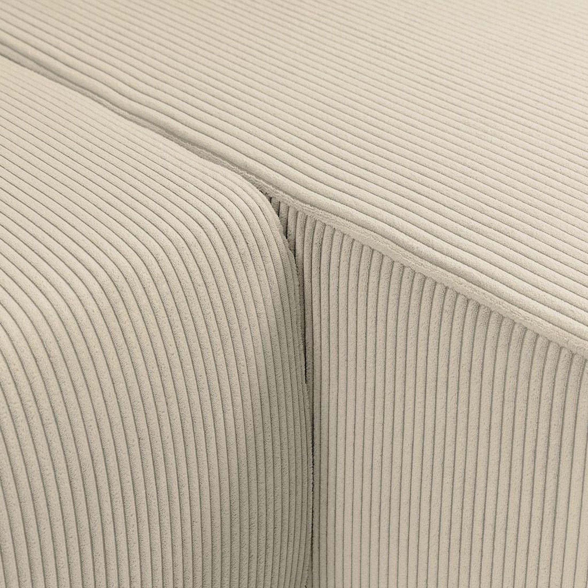 Voir la diapositive 5 : BEST MOBILIER Artemisa - canapé d'angle réversible 4 places - convertible avec coffre - en velours côtelé