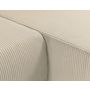 Voir la diapositive 5 : BEST MOBILIER Artemisa - canapé d'angle réversible 4 places - convertible avec coffre - en velours côtelé