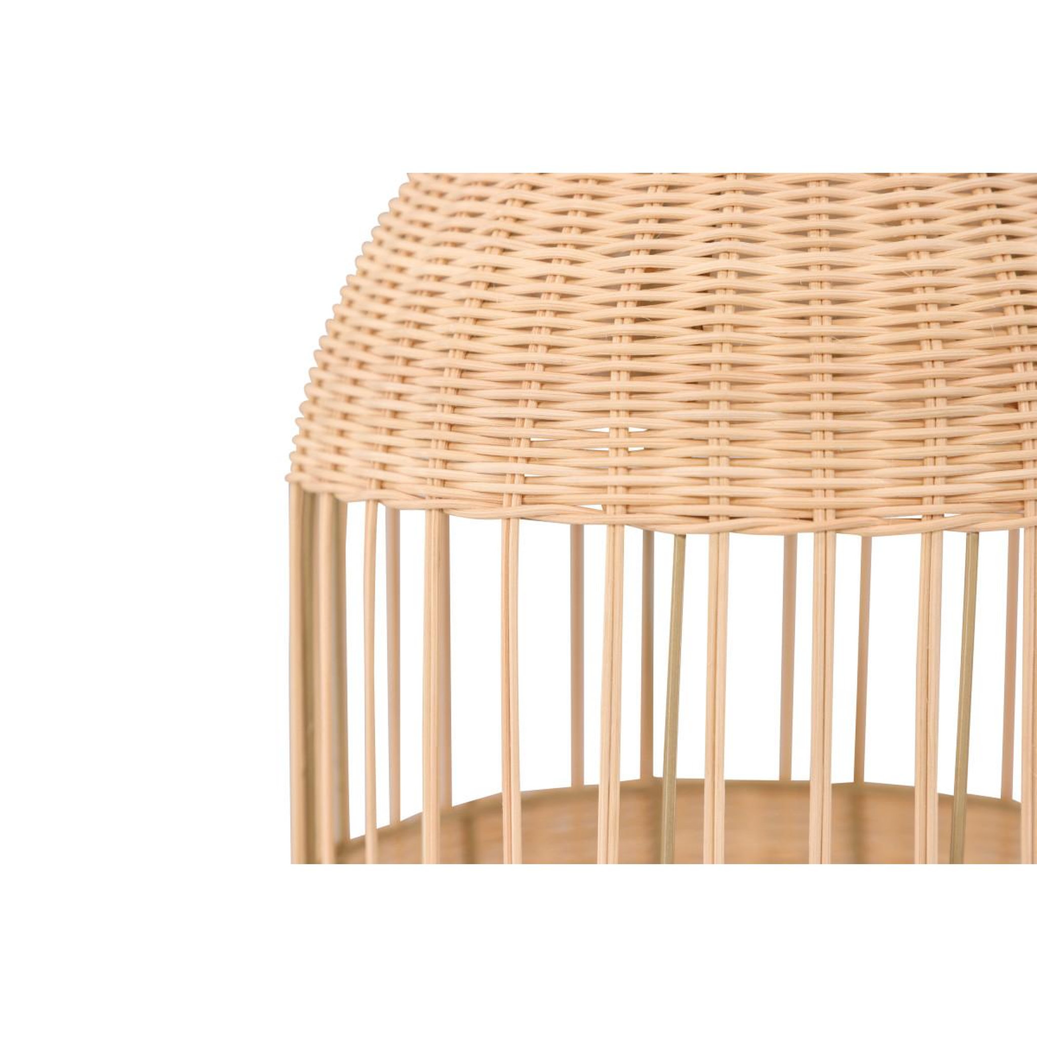 Voir la diapositive 3 : Paris Prix Lampe Suspension en Rotin  Alsback  35cm Naturel