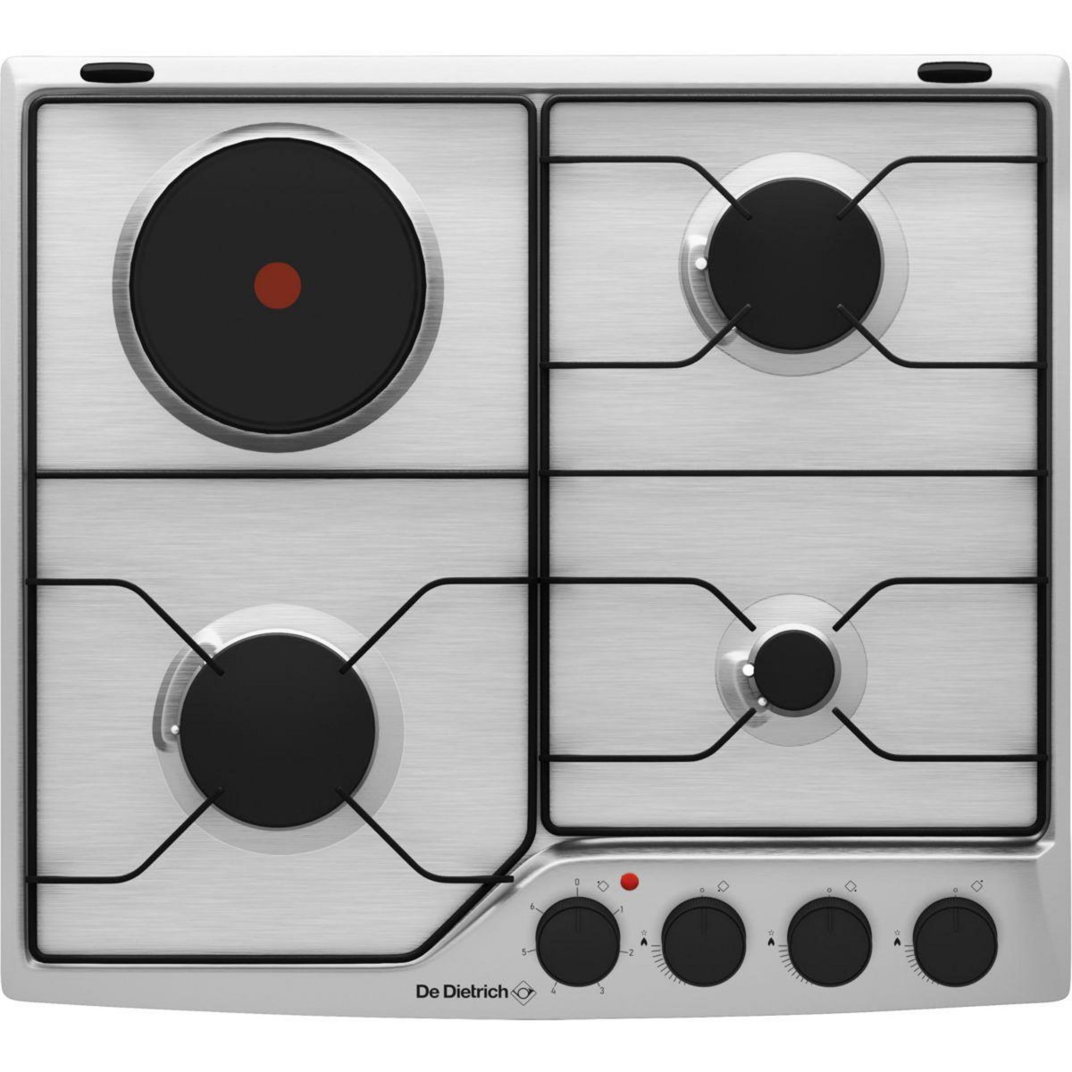 De Dietrich Plaque mixte électrique gaz DPE4610XM
