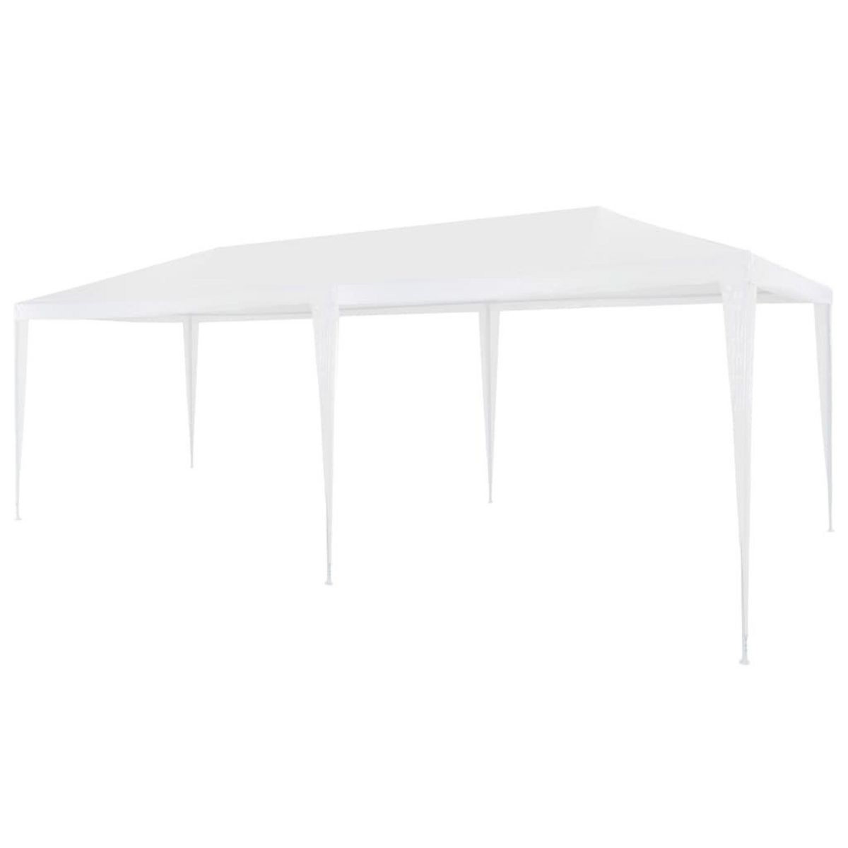 VIDAXL Tente de reception 3x6 m PE Blanc