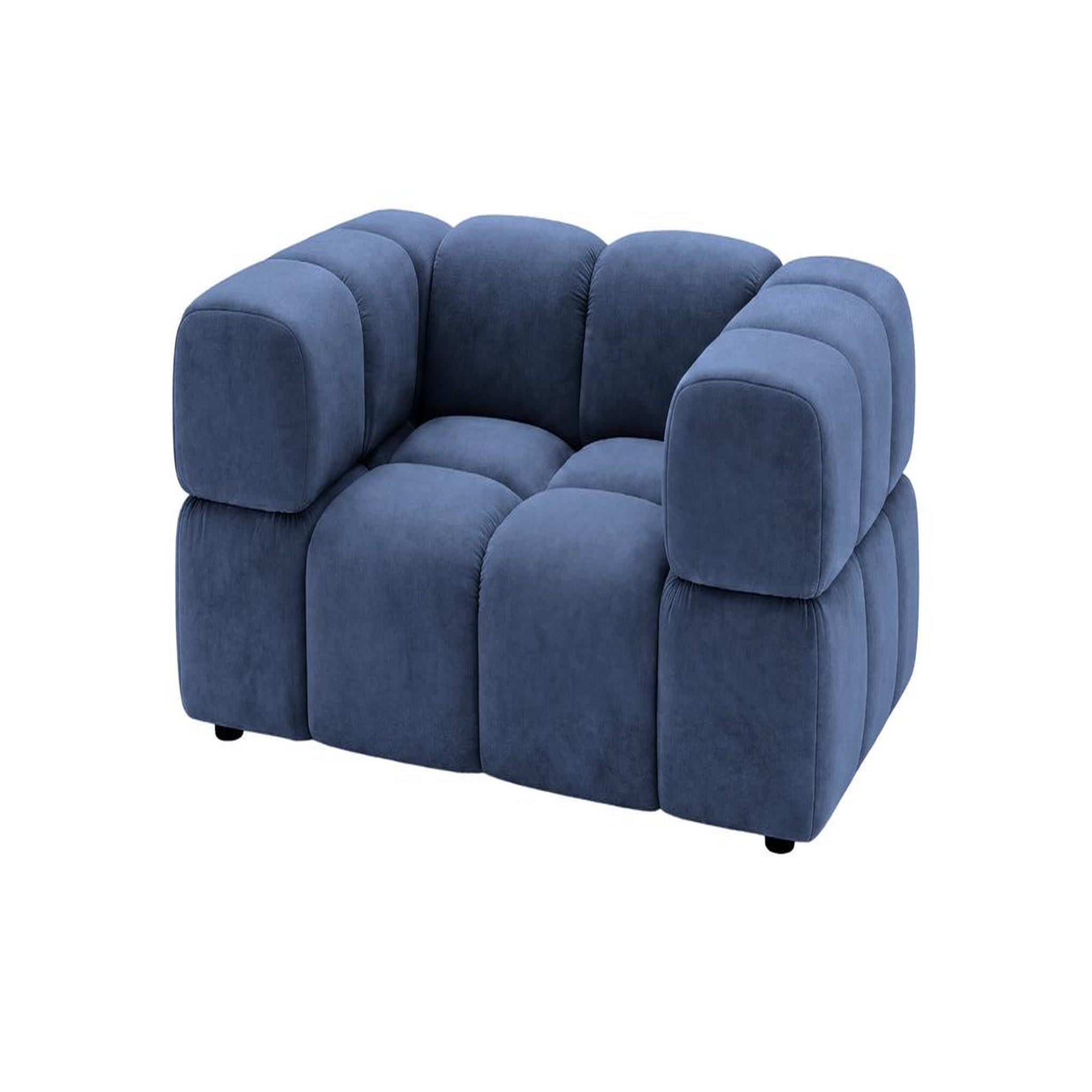 Voir la diapositive 1 : CASANOVA PARIS GUSTAVE - Fauteuil tissu velours