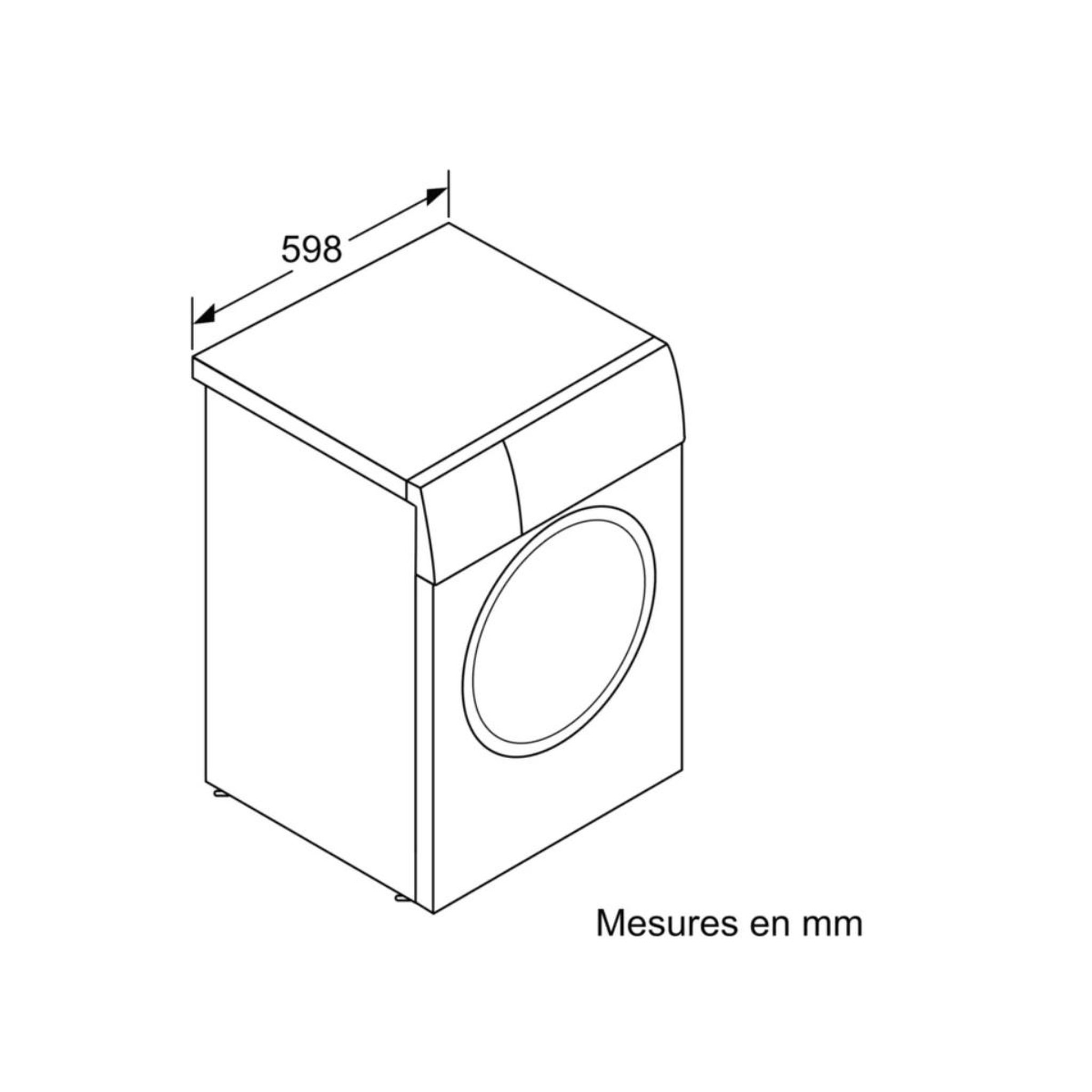 Voir la diapositive 4 : BOSCH Lave-linge frontal 9kg 1200 tours/min - wan24209fr