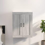 Voir la diapositive 1 : VIDAXL Armoire murale suspendue Sonoma gris 69,5x32,5x90 cm