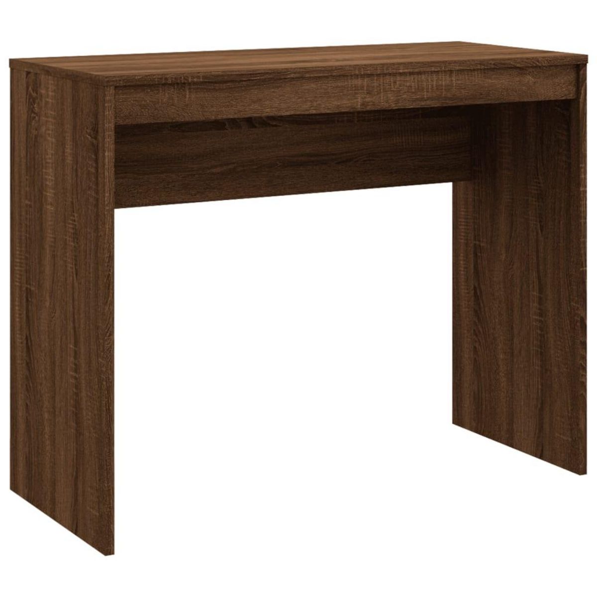 VIDAXL Bureau Chene marron 90x40x72 cm Bois d'ingenierie