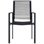 Voir la diapositive 3 : VIDAXL Chaises de jardin lot de 2 Rotin PVC Noir