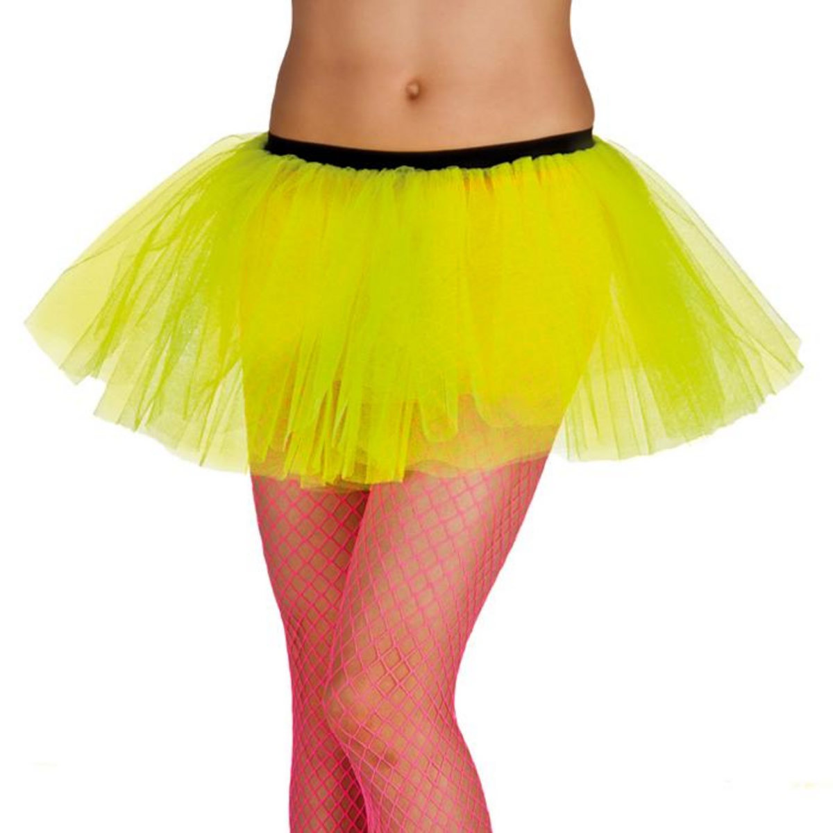 Boland Jupe Tulle Tutu Jaune Fluo