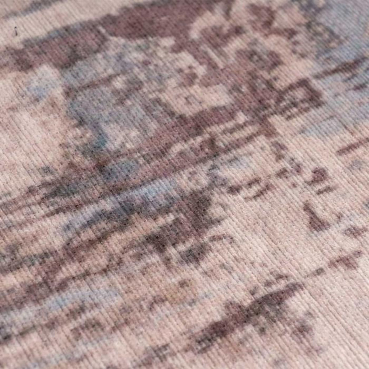 Paris Prix Tapis Tissé Imprimé Vintage  Peron  Gris & Taupe