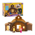 GPTOYS Maison de Michka - GPTOYS - MASHA & MICHKA - MHA22 - 2 figurines incluses + 15 accessoires - Des 3 ans