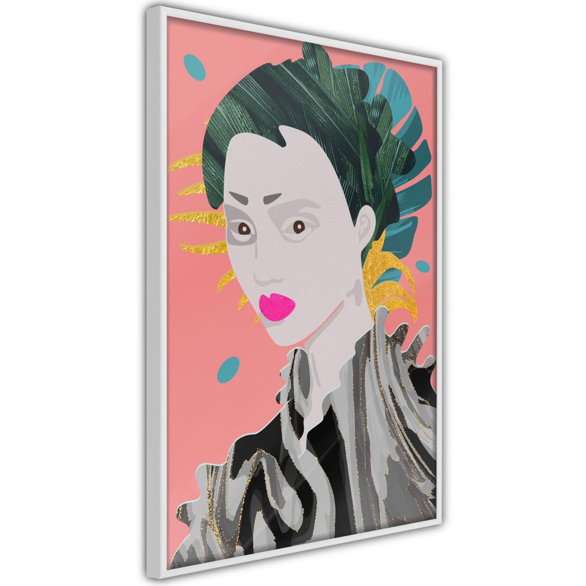 Paris Prix Affiche Murale Encadrée  Geisha