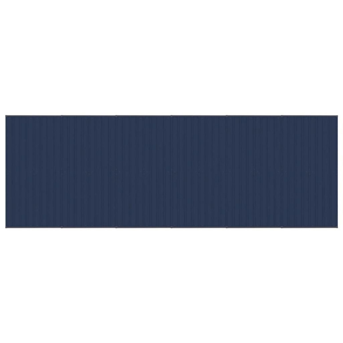 VIDAXL Chenil d'exterieur avec toit pour chiens Acier 11,06 m²