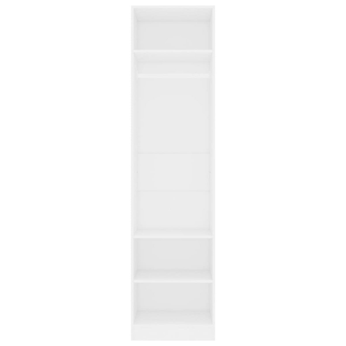 VIDAXL Garde-robe Blanc 50x50x200 cm Bois d'ingenierie