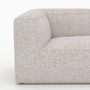 Voir la diapositive 2 : Rendez vous déco Méridienne d'angle à droite pour canapé modulable en tissu beige-Hestia