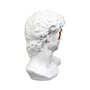 Paris Prix Statuette Déco  David avec Masque  15cm Blanc
