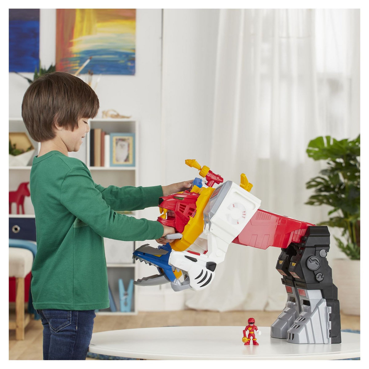 HASBRO Playset Megazord Transformable 40 cm Power rangers