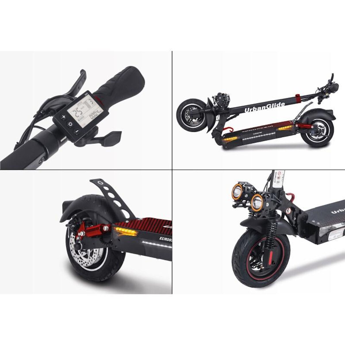 URBANGLIDE Trottinette electrique UrbanGlide eCross PRO 48v - 13Ah