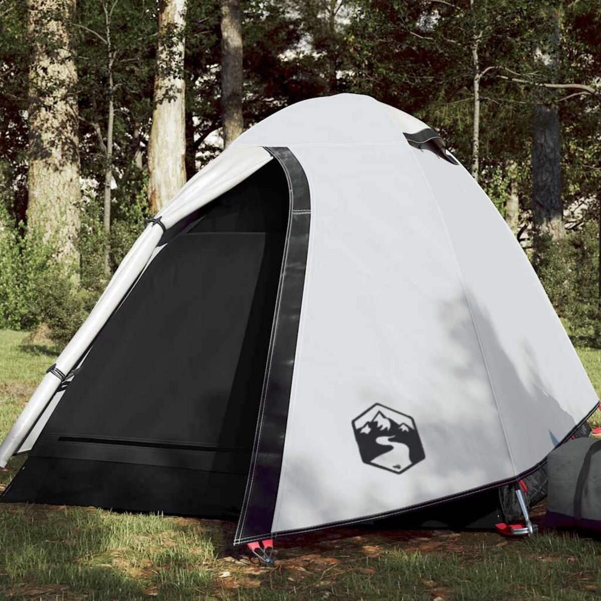VIDAXL Tente de camping a dome 2 personnes tissu occultant impermeable