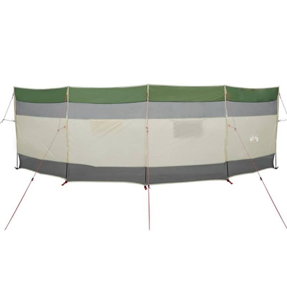 VIDAXL Brise vent de camping vert 510x153 cm imperméable